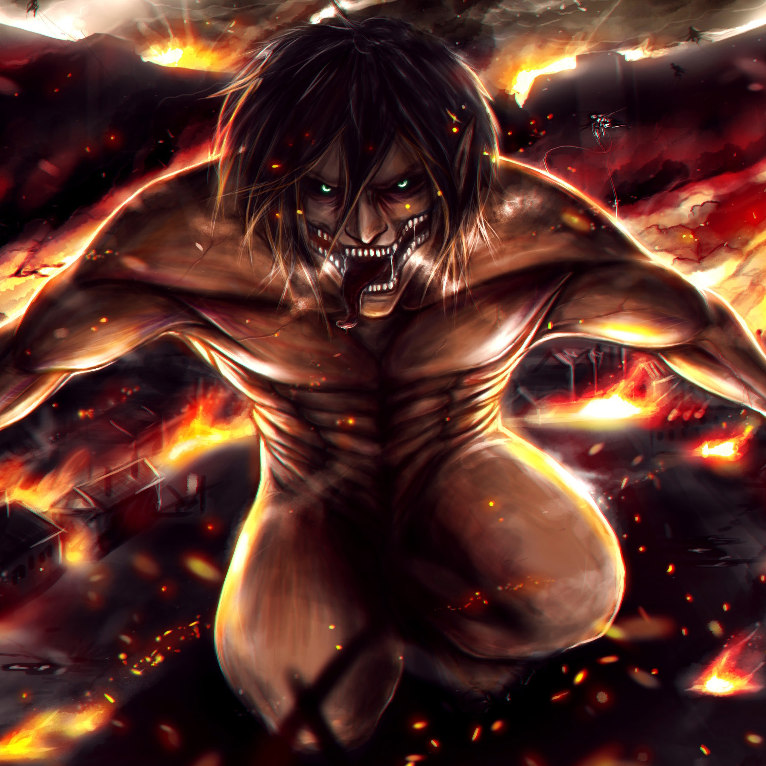 Attack Titan, Attack on Titan, 8K, #104 Wallpaper